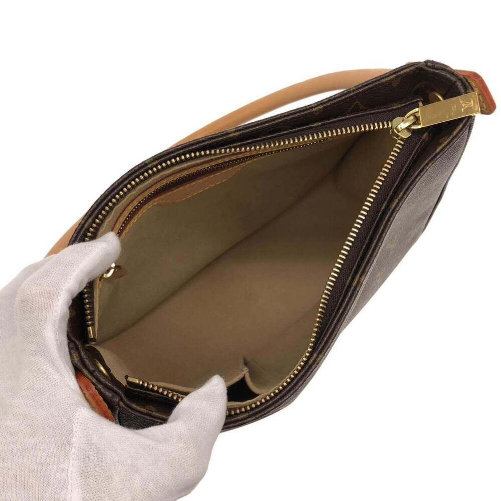 LOUIS VUITTON Brown Monogram Looping MM Shoulder Bag - Picture 7 of 9